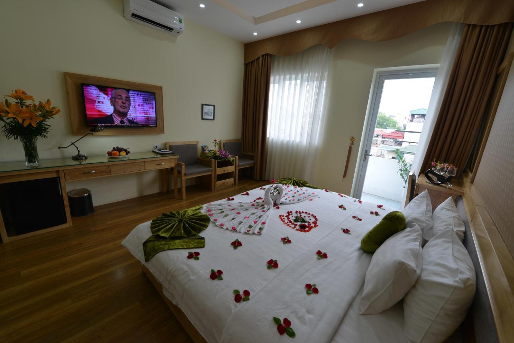 Blue Hanoi Inn Hotel Szoba fotó